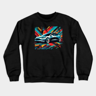 Tesla Model 3 Crewneck Sweatshirt